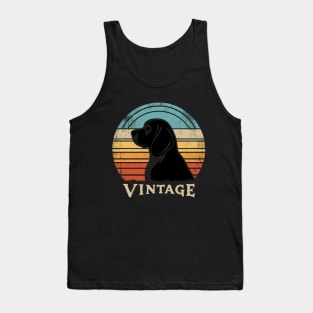 Vintage Beagle Dog Cool Distressed Dog Lover Gift Tank Top